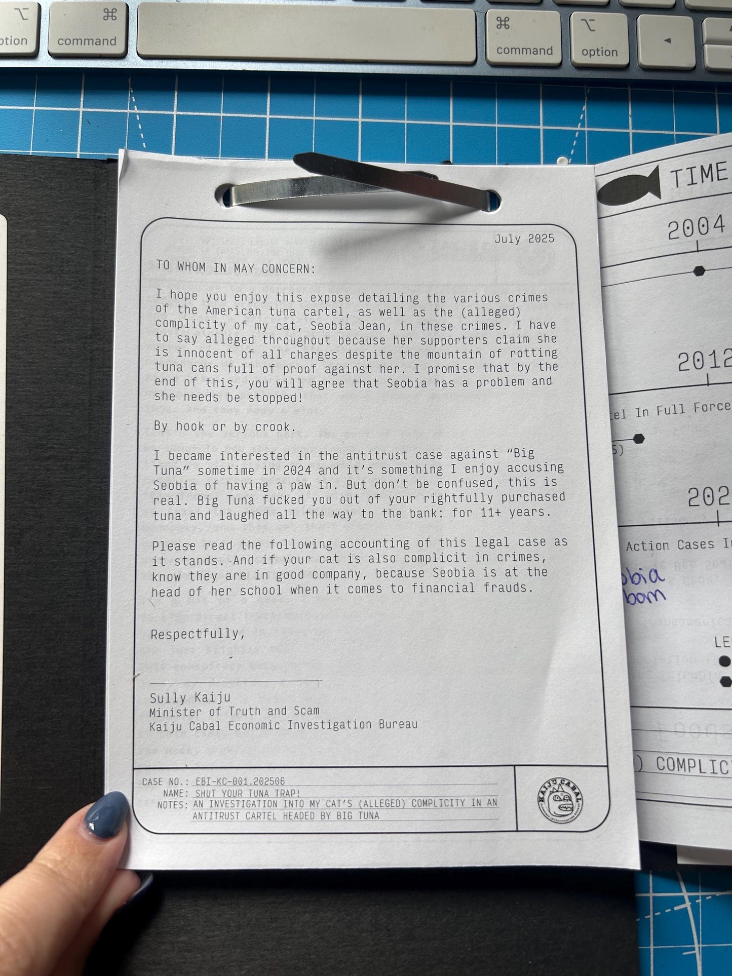 Gone Phishin’: Shut Your Tuna Trap! Exposé Zine