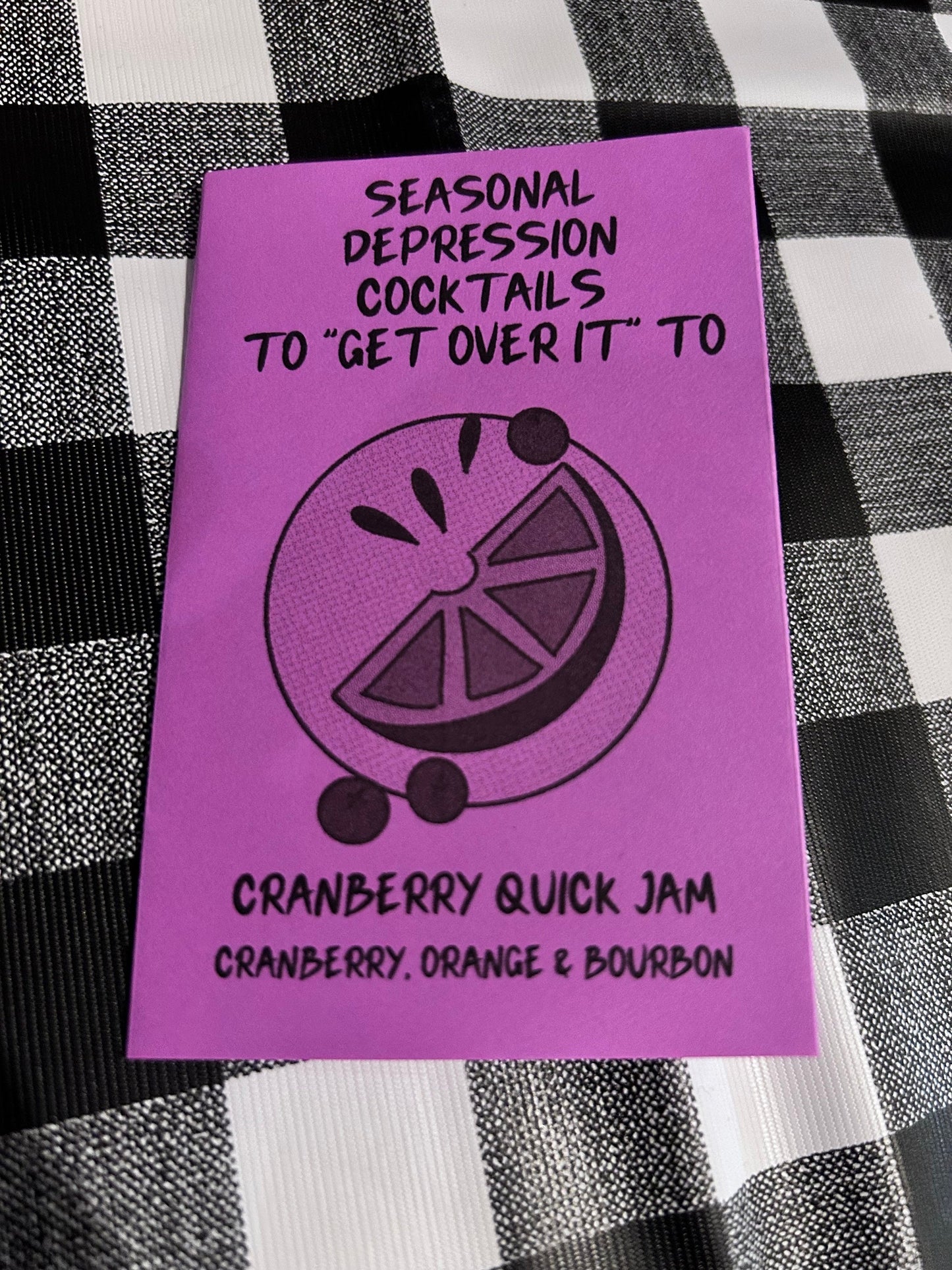 Depression Cocktails To “Get Over It” To - mini zine