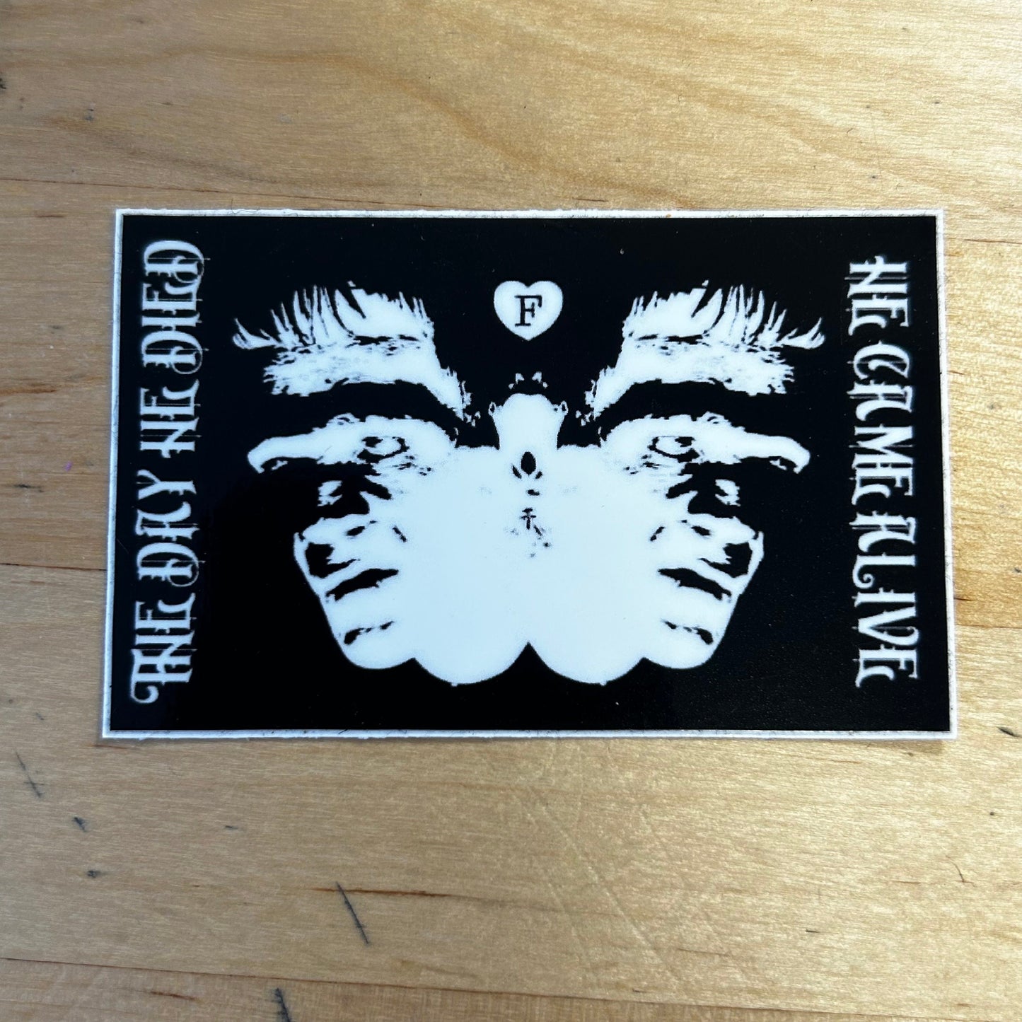 Frankenstein: HE'S ALIIIIVE! Vinyl Sticker
