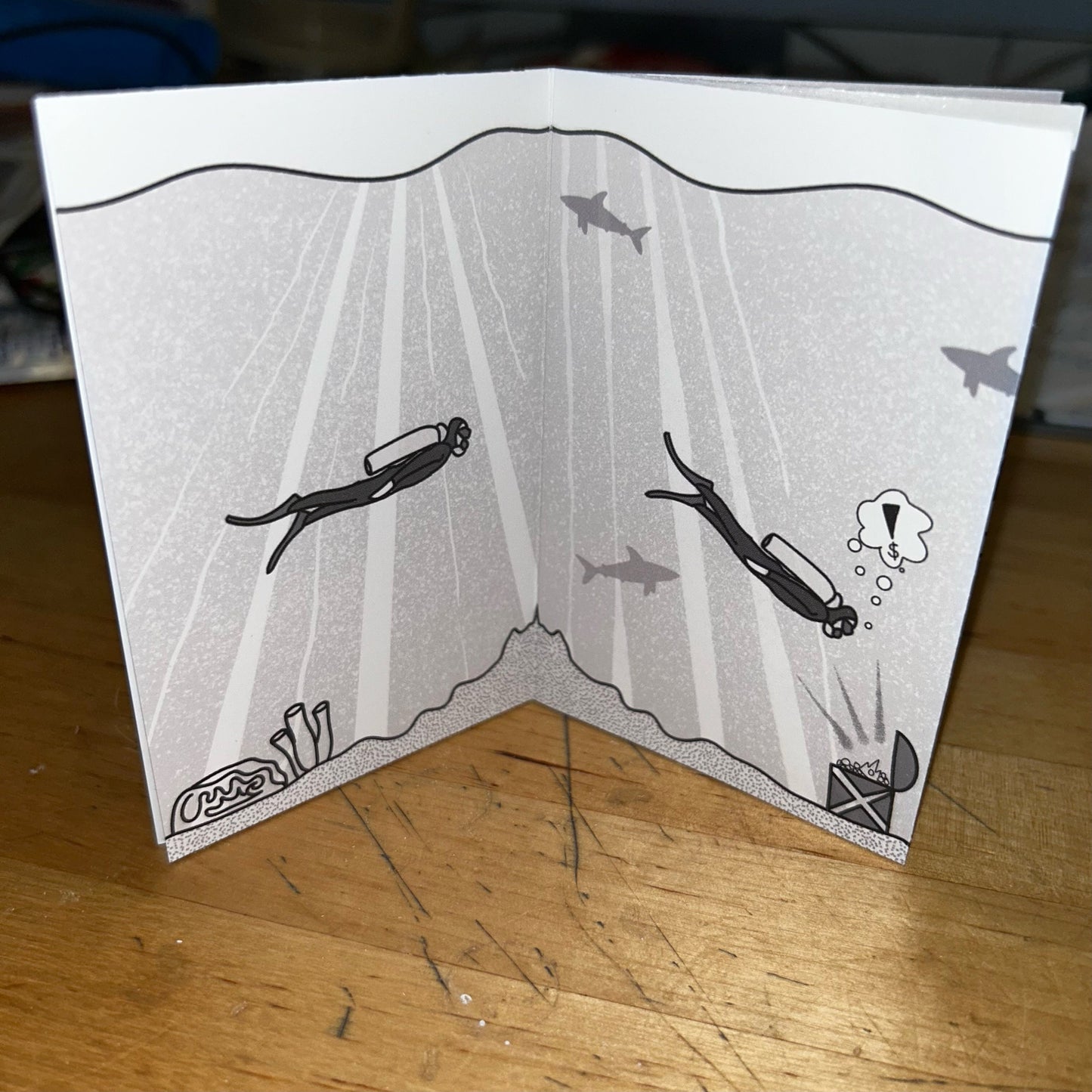 Diver Buoy Vol. I: Netfins - Mini zine