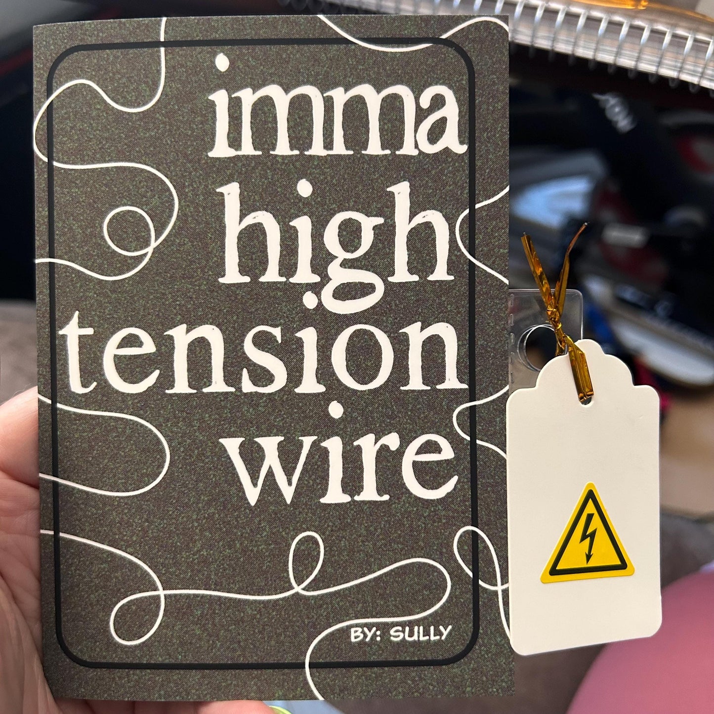 imma high tension wire: perzine about late diagnosed autism