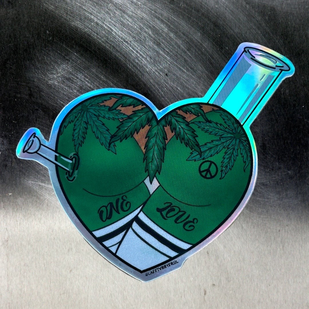 Buddy Booty Heart Stickers