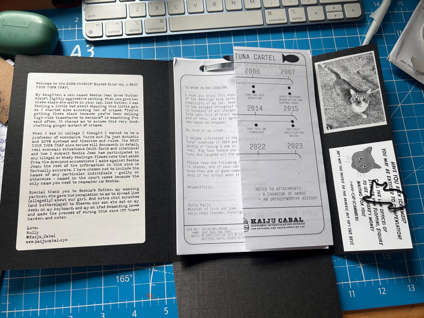 Gone Phishin’: Shut Your Tuna Trap! Exposé Zine