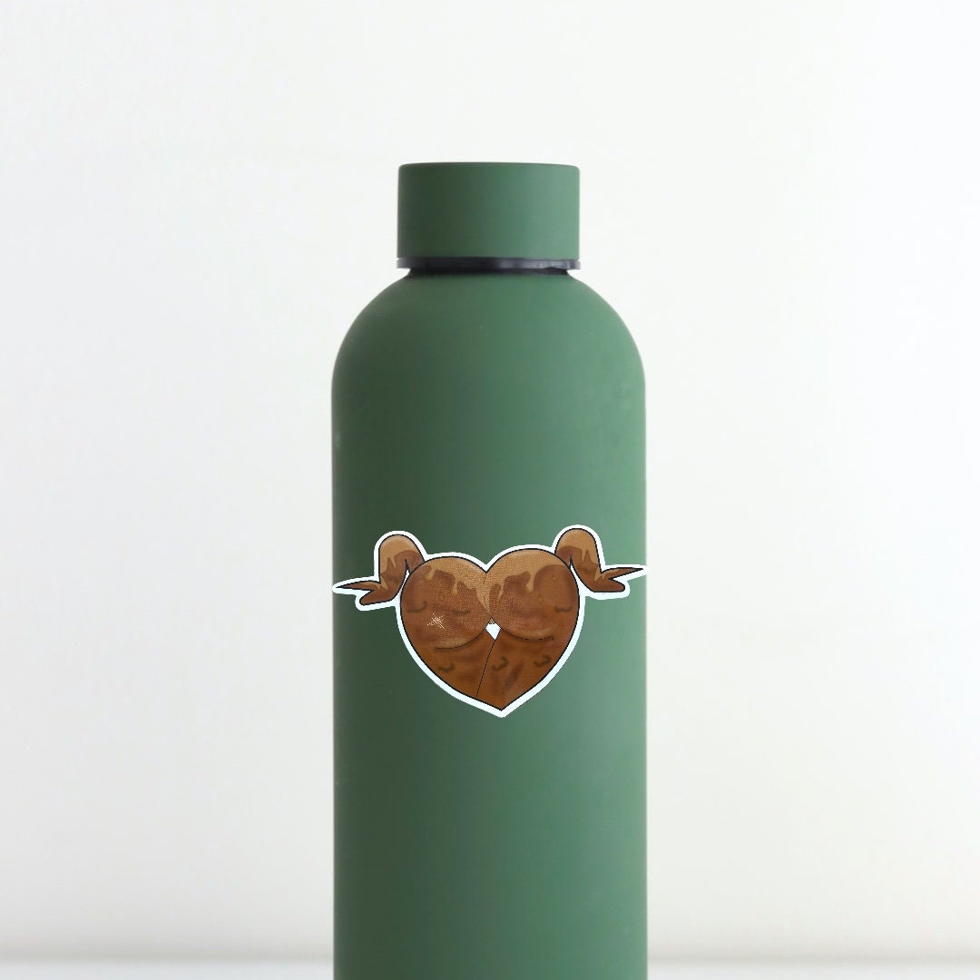 Hot Wings Booty Heart - ABAI Vinyl Sticker