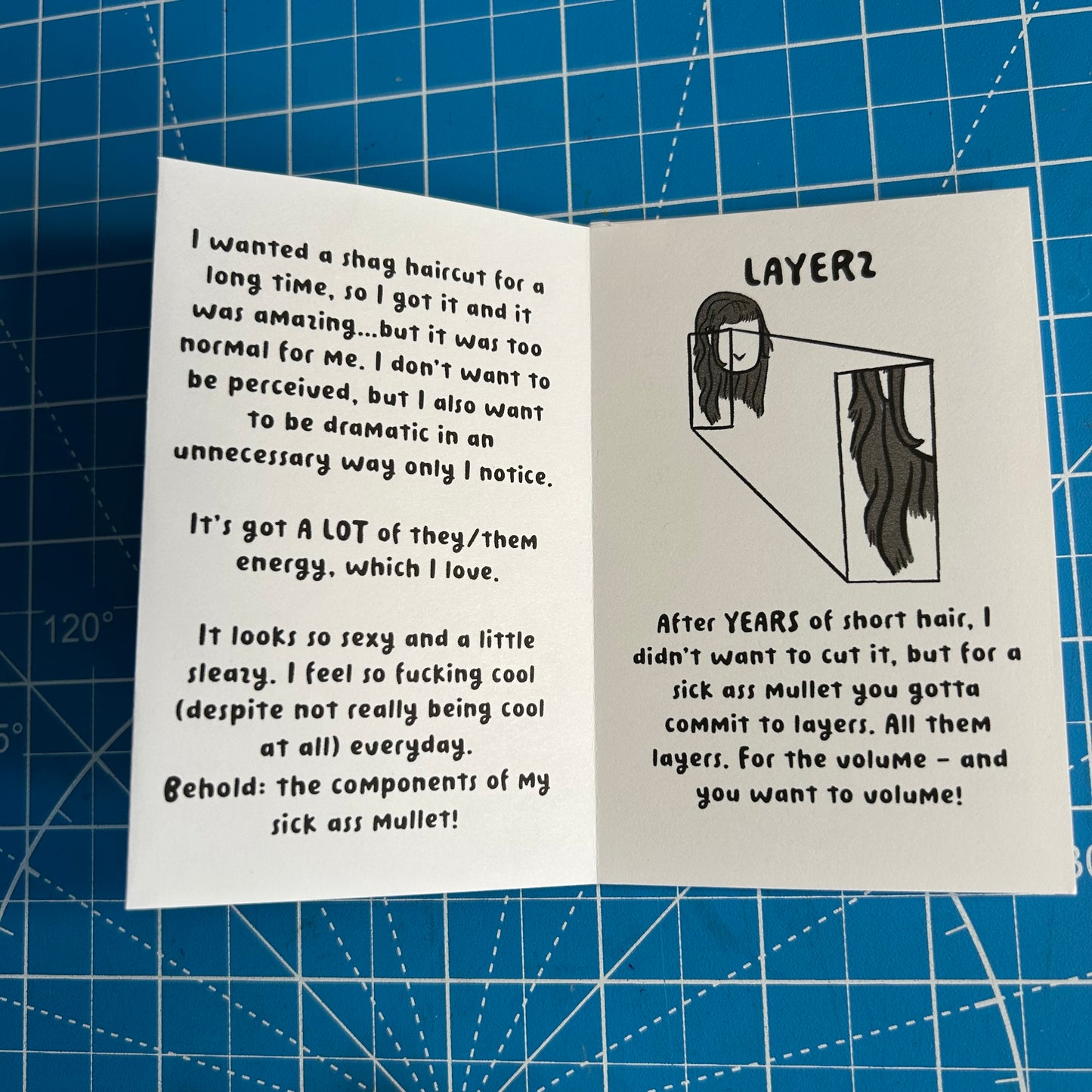Sick Ass Mullet - Mini Zine
