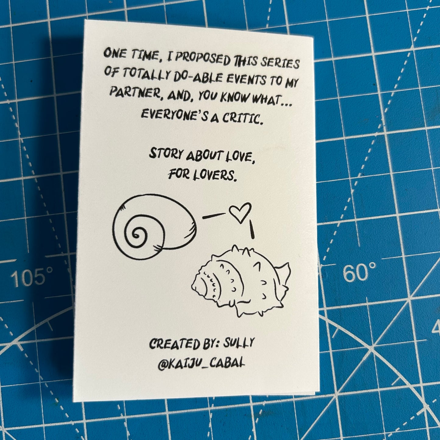 Let's Watch The World Burn - Mini zine