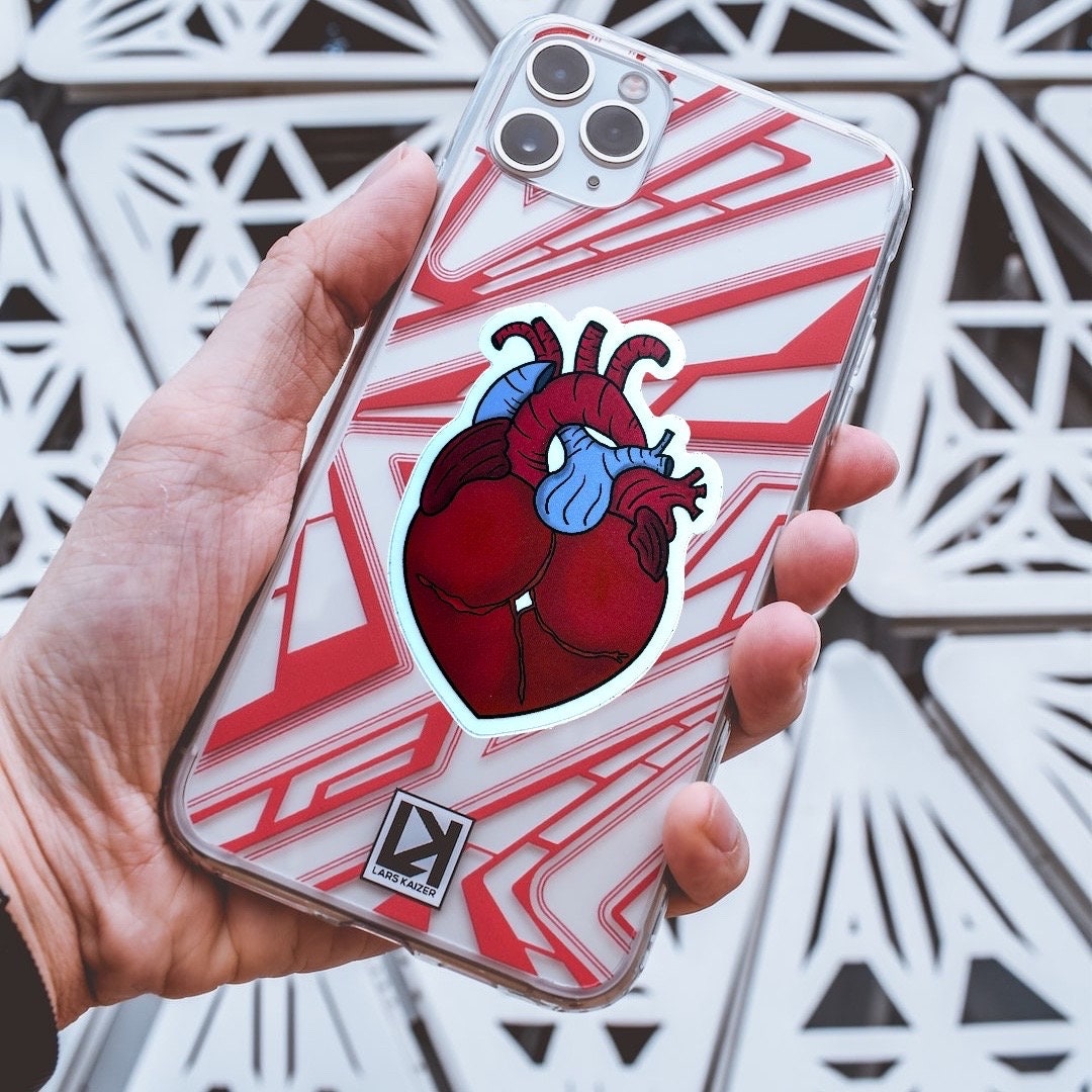 Anatomical Booty Heart - ABAI Vinyl Sticker