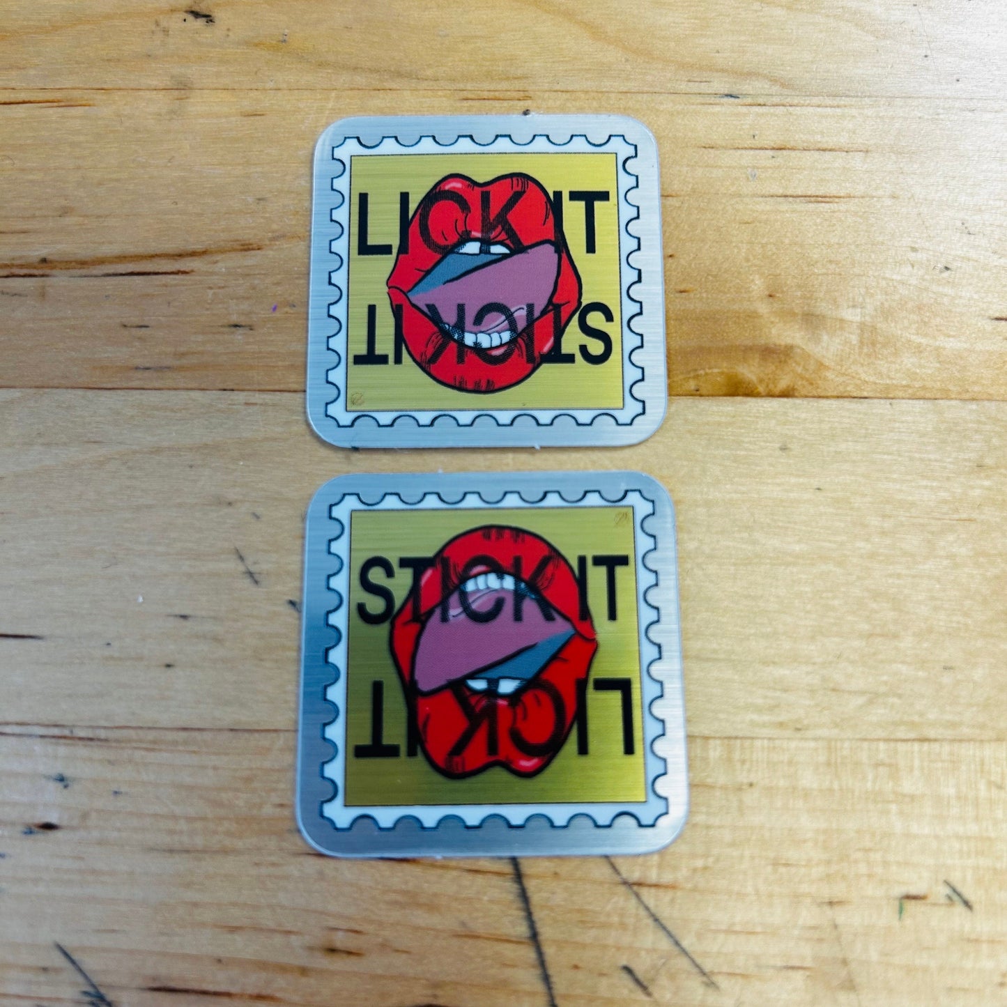 Lick It Before You Stick It Sticker