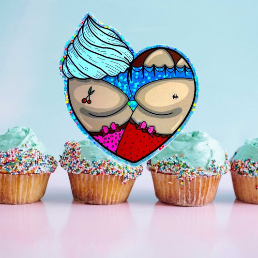 Sweet Dreams Booty Heart - ABAI Vinyl Sticker