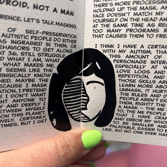 imma high tension wire: perzine about late diagnosed autism