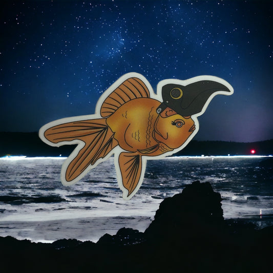Plague Fish, Ocean Doctor Vinyl Sticker